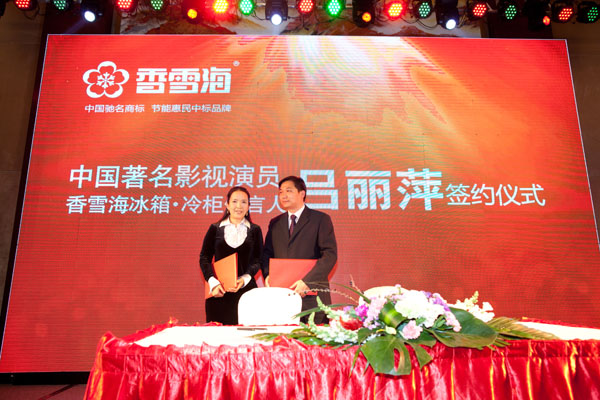 香雪海冰箱營(yíng)銷(xiāo)峰會(huì)